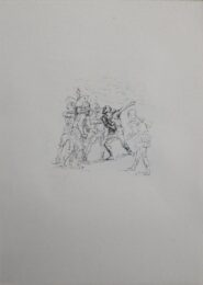 Der Verwundete Hellene by Max Slevogt at Sylvan Cole Gallery