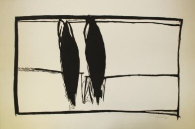 Des De La Finestra Ii / From The Window Ii by Joan Hernandez Pijuan at Sylvan Cole Gallery