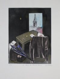 Die Abreise Des Heinrich Heine by Jürgen Waller at Sylvan Cole Gallery