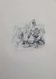 Die Schlacht Bei Kunaxa by Max Slevogt at Sylvan Cole Gallery