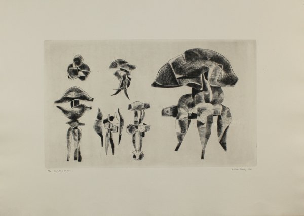 Sculpture Studies by Dimitri Hadzi
