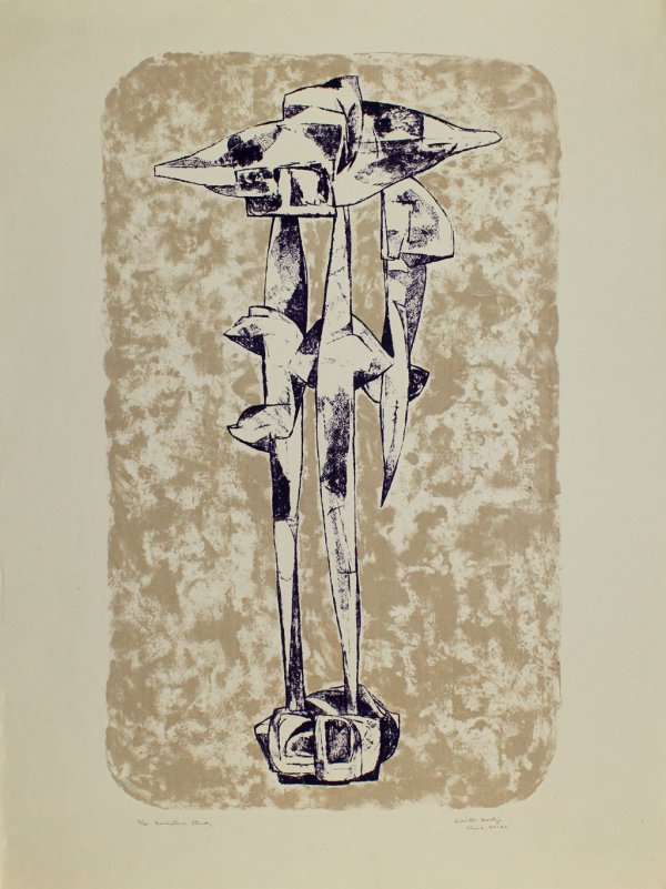 Sculpture Study by Dimitri Hadzi