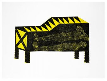 Discomfort Cabinet Iii by Declan Jenkins at Sims Reed Gallery (IFPDA)