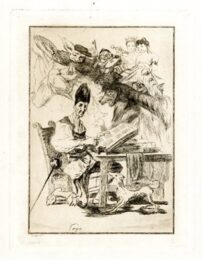 Don Quixote by Félix Bracquemond at Sylvan Cole Gallery