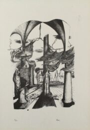 Durch Ein Nadelöhr Ii /through A Needle’s Eye Ii by Mac Zimmermann at Sylvan Cole Gallery