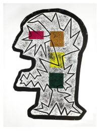 Dynamitis by Declan Jenkins at Sims Reed Gallery (IFPDA)