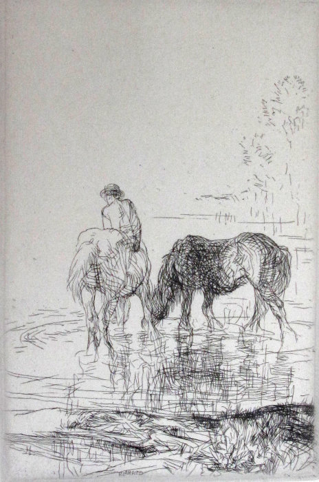 The Cooling Stream by Edmund Blampied