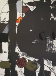 El Meu Carrer Nº 3 by Josep Guinovart at Sylvan Cole Gallery