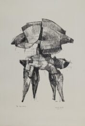 Elmo Study by Dimitri Hadzi at Sylvan Cole Gallery