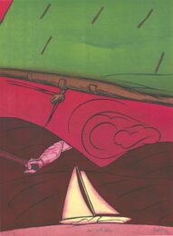 En Solitaire by Valerio Adami at Sylvan Cole Gallery