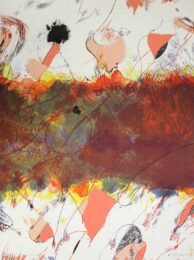 Entre Dues Roses by Josep Guinovart at Sylvan Cole Gallery