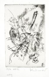 Etching 1916 Number Ii by Wassily Kandinsky at Harris Schrank Fine Prints