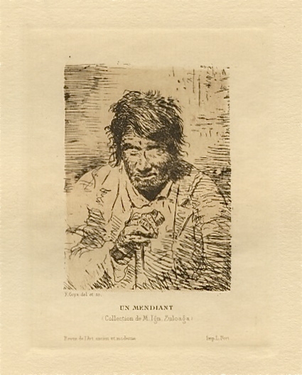 Le Mendiant / The Beggar by Eugenio Lucas
