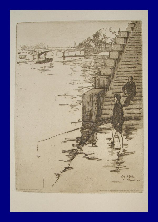 L’escalier by Eugène Béjot