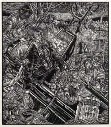 Exhuming Moses by Tom Huck at Tom Hück's Evil Prints