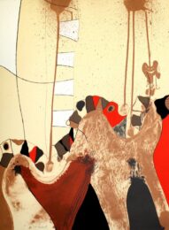 Fang 3 by Josep Guinovart at Sylvan Cole Gallery