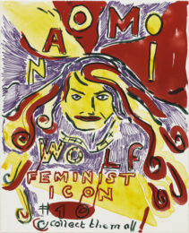 Feminist Icon 10 by Bob and Roberta Smith at Paupers Press