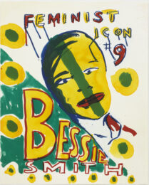 Feminist Icon 9 by Bob and Roberta Smith at Paupers Press