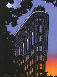 Flatiron Dusk by Emily Trueblood at ebo Gallery