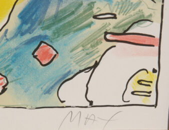 Flower Abstract by Peter Max at RoGallery
