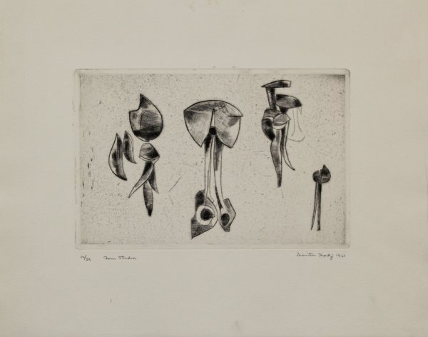Form Studies by Dimitri Hadzi
