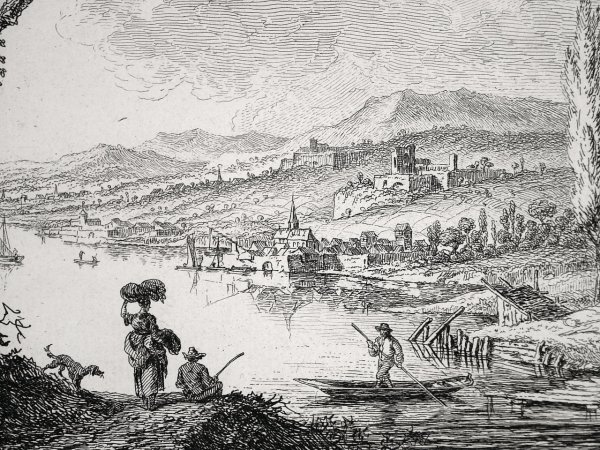 Suite Of 12 Views Of Italy by Franz Weirotter
