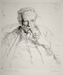 G.E. Moore by Hubert Andrew Freeth at Editions Graphiques Ltd
