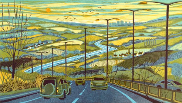From The Motorway by Gail Brodholt