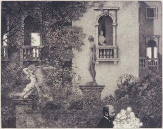 Garden With Henry by Peter Milton at ebo Gallery