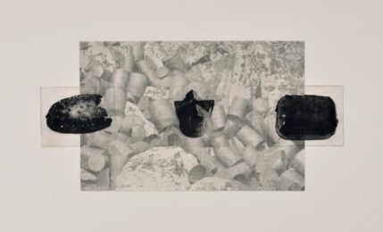 Ghost Cans With Artifacts by Sarah Gjertson at Oehme Graphics