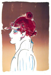 Girl From Ibiza by Peter Max at RoGallery