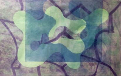 Green Bird by Kumi Korf at VanDeb Editions