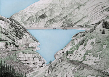 Grimselpass 1 by Rosie Snell at Paupers Press