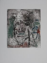 Grosse Tête by Martin Bissière at Sylvan Cole Gallery