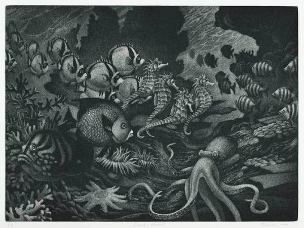 Gyotaku Memories by William Behnken