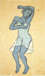 Haint Blue by Alison Saar at Tandem Press (IFPDA)