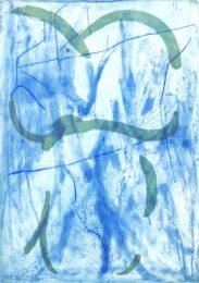 Heart Tied On Blues by Kumi Korf at VanDeb Editions