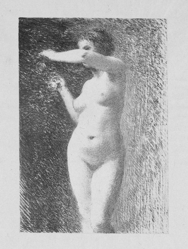 Etude Pour Eve by Henri Fantin-Latour