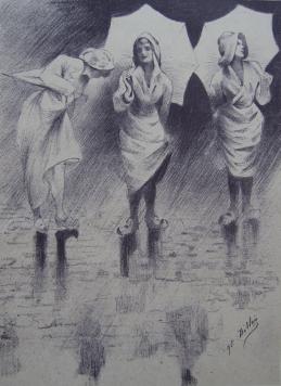 Pluviôse / Rainy by Henri-Patrice Dillon