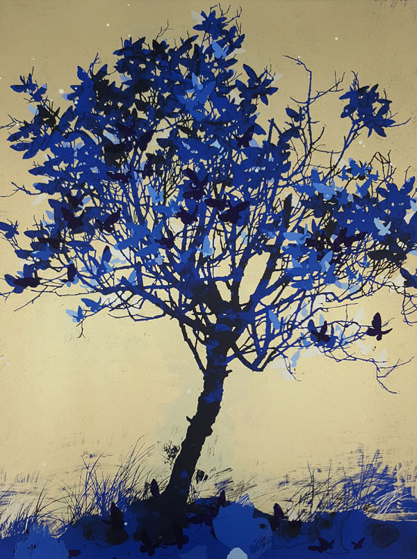 Blue Butterflies by Henrik Simonsen