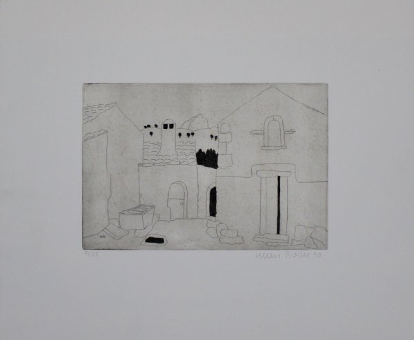 Hausfassade by Herbert Breiter