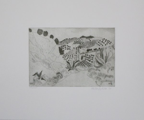 Toskanische Landschaft by Herbert Breiter