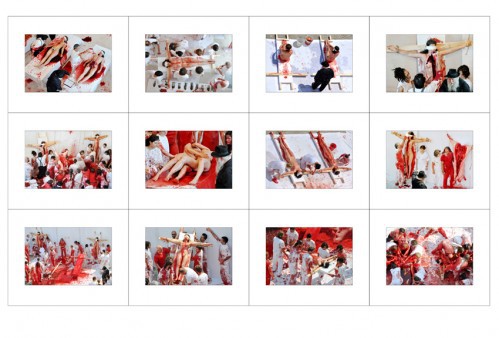 Under My Skin (12) by Hermann Nitsch