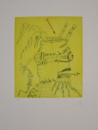 Homenaje A Dürer by Joan Ponç at Sylvan Cole Gallery