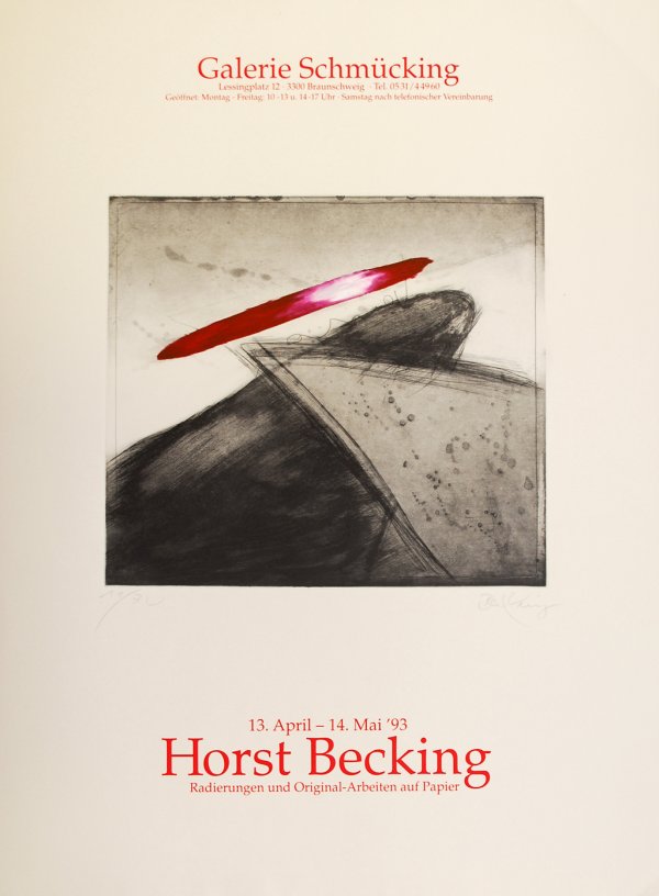 Radierungen Und Original-arbeiten Auf Papier by Horst Becking
