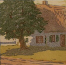 Hütte / Cottage by Helene Mass at Sylvan Cole Gallery
