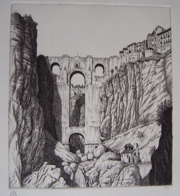 Puente Nuevo, Ronda, Spain by Ian Strang