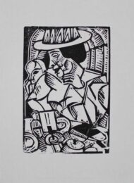 Im Café by Georg Tappert at Sylvan Cole Gallery