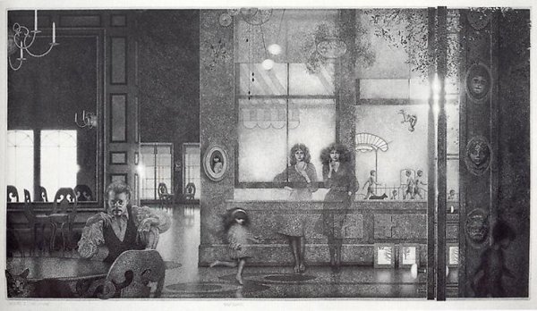 Interiors I: Family Reunion by Peter Milton
