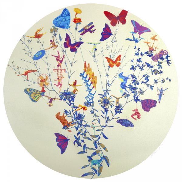 Floral Play (shanghai Tang Series) by Jacky Tsai